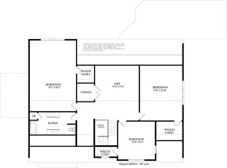 Hazelwood Modular Home Floor Plan Second Floor